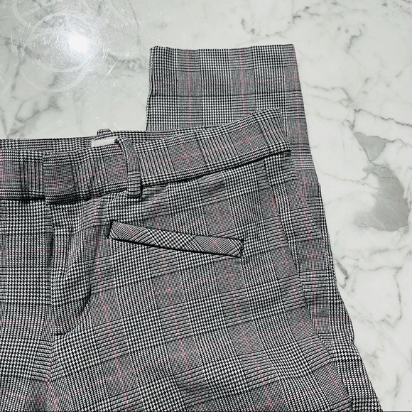 NEW Plaid Pants - Grey and Pink - Picture 6 of 11